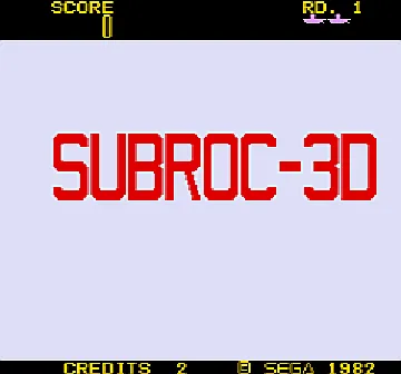 Subroc-3D screen shot title